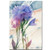 Blue Carnation by Sheila Gold Ornate Frameen, 35x47 inches Canvas Wall Art