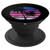 Distressed Synthwave Sunset Palm Tree Silhouette PopSockets Grip and Stand for Phones and Tablets