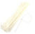 Uxcell Plastic Wire Cable Ties, 485mm Length, 100 Pcs, Off White