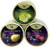 Cavendish   Harvey Hard Candy Drops Variety Pack of 3 Flavors in 5-3oz Tins Sour Lemon  Wild Berry  Pear   Blackberry