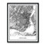 Susie Arts 8X10 Unframed Montreal Canada Metropolitan City View Abstract Street Map Art Print Poster Wall Decor V331