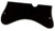 Custom Guitar Pickguard For Danelectro U2 Style Scratch Plate 3 Ply Black