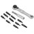 12 in 1 Portable Screwdriver Bits Set Quick Ratchet Socket Wrench   Drive Bits Mini 1-4 Set Hand Repair Tool