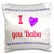 3D Rose Sugar Skull Day of The Dead Purple Heart Pillow Case  16  x 16