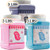 The Candery Cotton Candy Floss Sugar 3-Pack (Strawberry, Raspberry Blue and Grape)