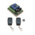 Mangood 433Mhz-315MHz Wireless RF Switch Long Range DC 24V 4CH Channel Wireless Remote Control Switch  DC 24V Relay Receiver Module Transmitter 2X Remote Control 315MHz
