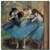 Dancers in Blue, 1890 by Edgar Degas, 14x14-Inch Canvas Wall Art