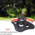 better18 Garden Sprinkler  Sprinkler  Lawn Sprinkler Automatic 360 Degree Rotating Irrigation Sprinkler System  Rotating Lawn Sprinkler for Large Areas of Lawn
