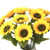 FagusHome Artificial Sunflowers - 6 Bunches 27-56  Sunflower Decor Sunflowers Bouquet Fake Sunflowers Bunch Large Silk Sunflowers for Home Decor