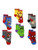 Super Hero Adventures Spider-Man Boys 6 pack Athletic Crew Socks 12-24 Months  Multi