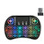 i8 Colorful LED Backlit Mini Wireless Keyboard Remote 2-4GHz Rechargeable Controller with Keyboard Touchpad Mouse Combo for Android TV Box Smart TV Laptop Xbox 360 HTPC with USB Receiver