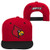 NCAA Louisville Cardinals Infant Outerstuff 2-Tone Flat Brim Snapback Hat  Team Color   Youth One Size