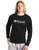 Champion Men s Classic Graphic Long Sleeve Tee  Spicy Orange - Camo Box Script  Small
