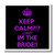 3dRose ht1611633 Keep Calm I Can t I m The Bride- Wedding- Bride to Be- Engagement-Iron on Heat Transfer Paper for White Material  10 by 10-Inch