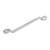 Utoolmart 19mm x 22mm Metric 12 Point Offset Double Box End Wrench Chrome Plated  Cr-V