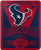 NFL Houston Texans  Marque  Fleece Throw Blanket  50  x 60