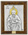 Small Decorative Rosary Keepsake Box with Saint Plaque Saint Jude