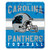 NFL Carolina Panthers Singular Fleece Throw  50-inch by 60-inch  Blue