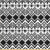 Lunarable Tribal Fabric by The Yard  Hand Drawn Style Tribal Pattern Geometric and Oranmental Aztec Design Print  Decorative Fabric for Upholstery and Home Accents  1 Yard  Black White