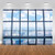 Mocsicka Business Office Backdrop 7x5ft Photography Background for Video Conference Calls Online Meetings French Window Photo Backdrops