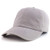 Armycrew Oversize 2XL Garment Washed Soft Cotton Canvas Dad Hat Cap - Grey - 2XL