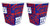 Boelter Brands New York Giants 3 Liter Reusable Plastic Snack Bucket 2 Pack