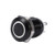 12V LED Power Switch Push Button Switch  Keenso 12mm Waterproof Metal Momentary Type Self-resetting Push Button SwitchWhite LED Light