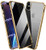 Privacy Magnetic Case for iPhone Xs Max  Anti Peep Magnetic Adsorption Privacy Screen Protector Double Sided Tempered Glass Metal Bumper Frame Anti-Peeping Phone Case Anti-Spy Cover for iPhone Xs Max