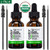 Organic Castor Oil - 100  USDA Certified Pure Cold Pressed - Boost Growth For Eyelashes  Hair  Eyebrows  Face and Skin - with Treatment Applicator Kit 1oz 30ml 2 Pack 1oz each CASTOR