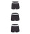 Soffe Girls  Authentic Cheer Short  Black  Medium 3-Pack