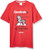 Reebok Classic Pizza Tee  Rebel red  Large