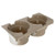 X AUTOHAUX Car Center Console Cup Holder 51168217955 Beige for BMW E46 1999-2005