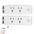 Wireless Smart Plug,Mini WiFi Remote Control Outlet Socket Power Switch Plug with Timer Schedule/APP Control, Compatible with Alexa Google Home (Pack of 2)