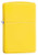 Zippo Pocket Lighter  Lemon Matte  No Logo