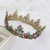 Baroque Queen Crown and Tiaras for Women Crystal Bridal Tiaras Crown Vintage Gold Hair Accessories Wedding Rhinestone Diadem Pageant Crowns Style01