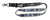NCAA Villanova Wildcats Premium Lanyard Key Chain  Charcoal Edition