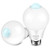 Outdoor Motion Sensor Light Bulbs  12W100W Equivalent Boxlood Indoor Automatic Activated by Motion  A19 E26 5000K Daylight Dusk to Dawn Security Bulbs for Entrance Porch Stairs Garage Hallway 2Pack