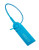 Plastic Numbered Security Seal Pull Tight Padlock Safety Tag Tamper Proof Tie Disposable Self-Locking Seals 11 Length 100pcs Blue