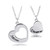 KUIYAI Mother Daughter Necklace Set of 2 Matching Heart Mom and Me Jewelry Mother Daughter Heart KUIYAI Mother Daughter Necklace Set of 2 Matching Heart Mom and Me Jewelry Mother Daughter Heart