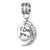 I Love You Charm 925 Sterling Silver Love Heart Dangle Bead Charms for Pandora Charms Bracelet NecklacetMoon and Back Dangling