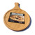 Natural Bamboo Pizza Peel  Pizza Cutting Board Pizza Spatula Paddle for Baking Homemade Pizza and Bread - Oven or Grill Use