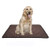 Voluka Dog Crate Bed Mat - Washable Kennel Pad  Anti - Slip Dog Crate Pad is Perfect for Dog Bed Crate and Kennel  Coffee 22Wx35L Voluka Dog Crate Bed Mat - Washable Kennel Pad  Anti - Slip Dog Crate Pad is Perfect for Dog Bed Crate and Kennel  Coffee 22Wx35L