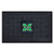 FANMATS 12824 NCAA Marshall University Thundering Herd Vinyl Door Mat Black  19 x30