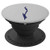 Lake George Silhouette - Gray PopSockets Grip and Stand for Phones and Tablets