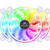 Mr-Canicula ARGB PC Fans 120mm 3 Pack Cooling case Fans for Gaming pc 1262WW Quiet High Airflow Adjustable Color LED White PC Fan CPU Coolers Radiators System