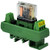 Electronics-Salon AC-DC 24V Slim DIN Rail Mount 10Amp SPDT Power Relay Interface Module  G2R-1 24V-