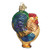 Old World Christmas Glass Blown Ornament with S-Hook and Gift Box  Christmas Collection Rooster