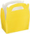 amscan Gable Favour Box  Bulk   Sunshine Yellow   Party Accessory   24 Ct-