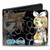 Buckle-Down mens Buckle-down Pu Bifold - Kagamine Rin  Kagamine Len Poses-Honeycomb Black-White Wallet  Multicolor  4-0 x 3-5 US