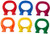 Learning Resources Primary Science Horseshoe Magnets, Set of 12